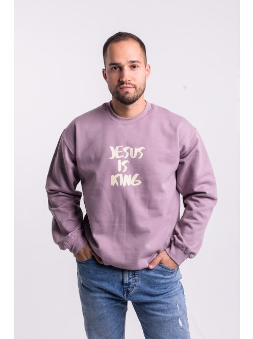 JESUS IS KING unisex sweatshirt