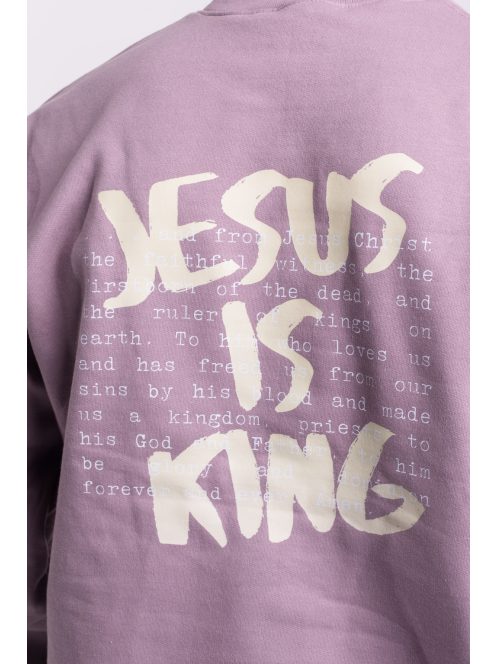 JESUS IS KING unisex sweatshirt