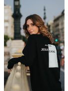 JESUS IS KING black unisex crewneck