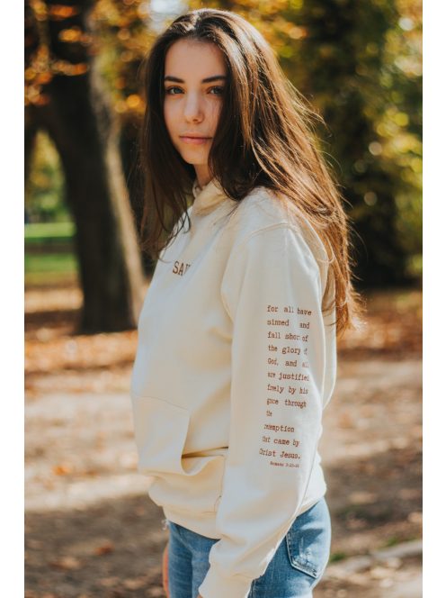 Jesus saves- Romans 3:23-24 unisex sweater