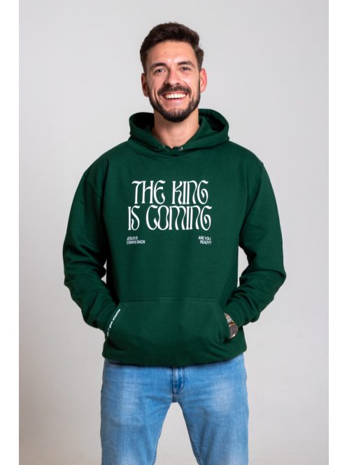 THE KING IS COMING unisex sweater