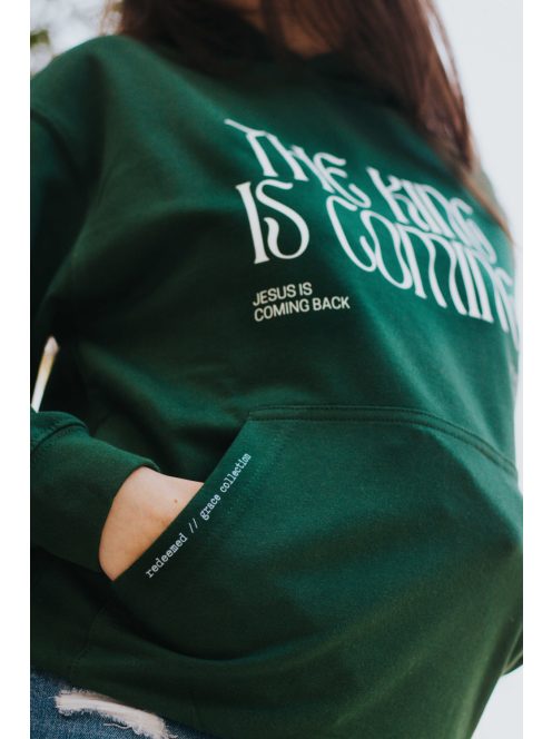 THE KING IS COMING unisex sweater