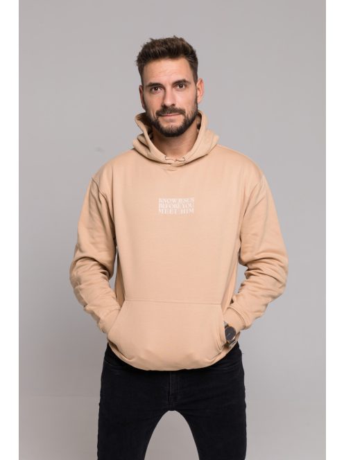 KNOW JESUS BEFORE YOU MEET HIM unisex hoodie