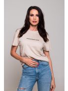 LAST GENERATION - THIS IS OUR TIME beige unisex T-shirt