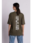 LOOK AT JESUS SEE THE FATHER unisex 'OVERSIZE' T-shirt