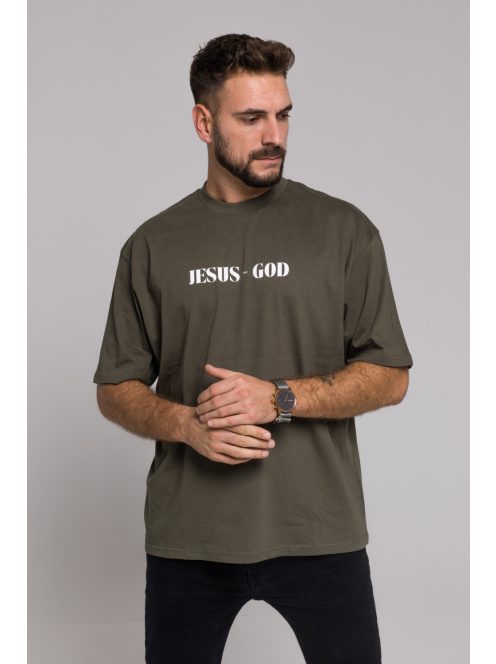 LOOK AT JESUS SEE THE FATHER unisex 'OVERSIZE' T-shirt