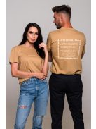 1CORINTHIANS 13 - LOVE NEVER FAILS sand unisex T-shirt