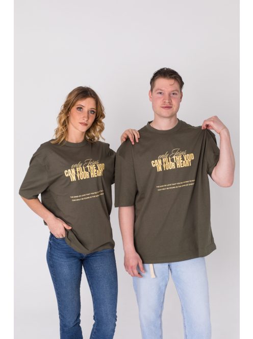 ONLY JESUS CAN FILL THE VOID OVERSIZE T-shirt